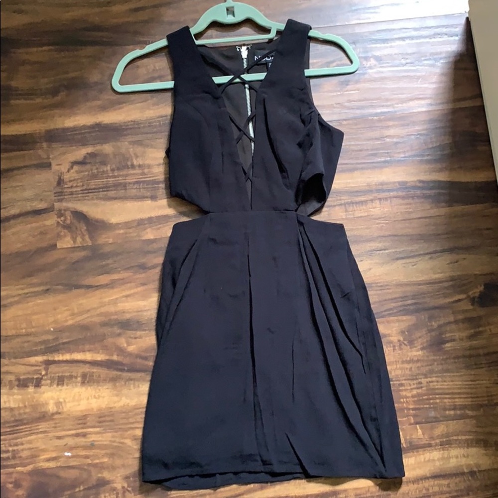 NBD. Black dress from revolve